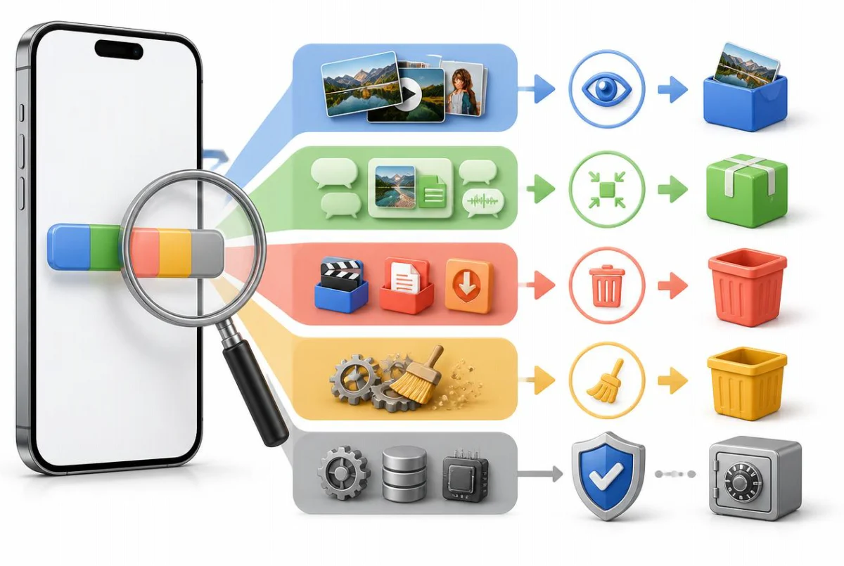 iPhone Storage Full but Nothing on Phone? Here's What's Actually Eating It